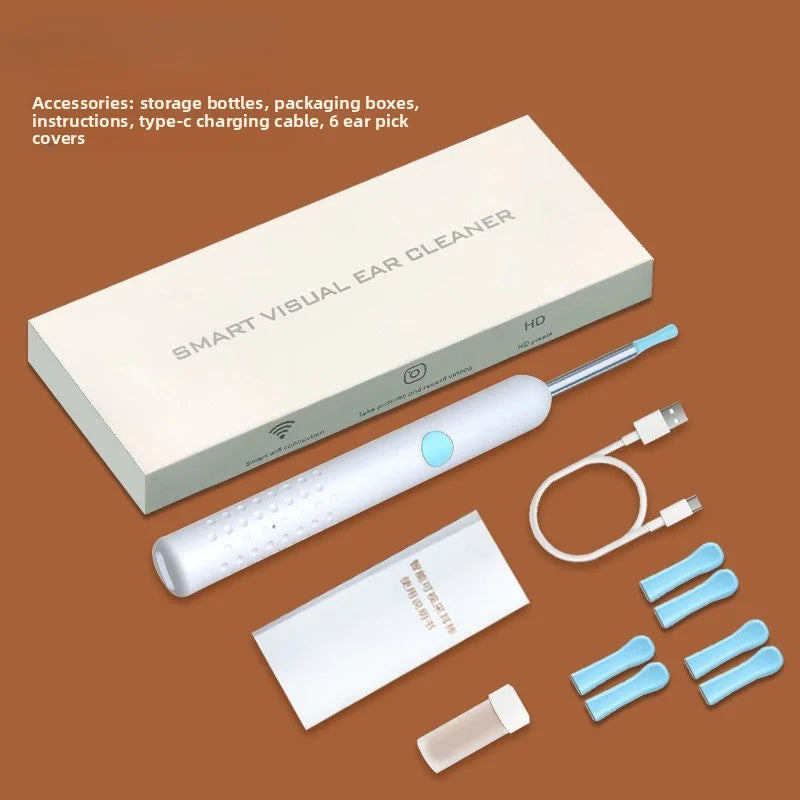 Revolutionary Wireless Wifi Ear Pick with High-Resolution Camera for Effortless Ear Wax Removal and Oral Inspection